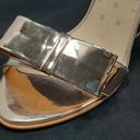 Modcloth Loly in the Sky Rose Gold Block Heels Ankle Strap Bow & Heart  Size 7.5 Photo 7