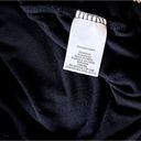 Z Supply  Key Hole Criss Cross Heart Knit Top Blouse Black S Photo 8