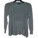 Debut  Open Front Gray Cardigan Size Small Photo 0