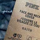 PINK - Victoria's Secret NEW VICTORIAS SECRET PINK GREY FACE AND NECK COVER MASK FILTER POCKET ADJUSTABLE Photo 3