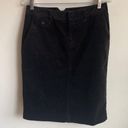 Ralph Lauren Lauren  Espresso Corduroy Pencil Skirt Photo 4