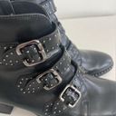 Paul Green ‘Soho’ Genuine Leather buckled Studded Ankle Boots Size 7.5 UK Photo 5