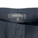 Lafayette 148 NY Size 12 Lexington Ankle Pants Side Zip Cropped Navy Blue Office Photo 8