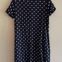 Tommy Hilfiger Navy Polka Dot Tie Dress Photo 1