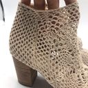 Jessica Simpson  Size 8 Rianne Crotchet Cream Booties Shoes Photo 8