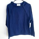 Oscar de la Renta NWT  Care Wear Small Womens Chest Port Access Hoodie Blue Photo 3