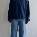 Nike Vintage Navy Blue  Quarter Zip Photo 0