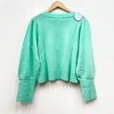 Hill House  Cropped Silvia Sweater in Ocean Wave size XL NWT Photo 5