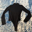 n:philanthropy Brooke Turtleneck Bodysuit in Black XS Photo 4