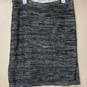 Cato Women’s Large Vintage ’s Black and Gray Knitted Skirt Photo 0