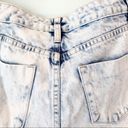 Mossimo Denim  High Rise Acid Wash Short Shorts 6/28 Photo 3