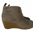 Krass&co G. H. Bass & . Cali Suede Wedge Booties Size 7.5 Photo 2