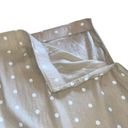 Old Navy  Beige with White Polka Dot Skirt Size XX-Large-NWT Photo 4