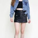 Vintage Blue J.ING  Light Weight Crop Denim Jacket Photo 7