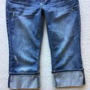 MADISON DENIM CAPRI JEANS SIZE 7/8 Blue Photo 4