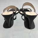 Ralph Lauren ,Richelle black wedge sandal Size 10B B50 Photo 7