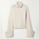 Solace London  Nosara Extended Cuffed Sleeve Turtleneck Sweater US Size 6 Photo 3