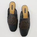 Nine West Shanie Woven Mule Flats in Black Photo 0