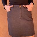 Calvin Klein black denim skirt Photo 0