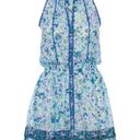 Poupette St. Barth NWT  Blue Carine Smocked Mini Dress Size Small Photo 0