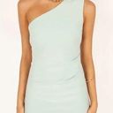 Petal and Pup  Nadene Mint Green One Shoulder Midi Dress 12 Photo 5