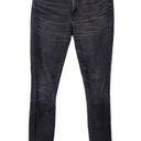 Harper Abercrombie Fitch  Low Rise Raw Ankle Stretch Skinny Jean 25 Short Black Photo 6
