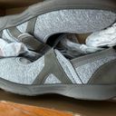 NWT Ped Lite Rose gray Y2K trendy fabric Mary Jane shoes, size 9 W fall preppy Photo 5