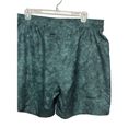 Zella  Womens Running Shorts Green Stretch Pull On Athletic Wear Gym XL New Photo 5