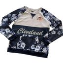 Nba  Cleveland Cavaliers Floral Print Crewneck Sweatshirt Size Medium NWT Photo 0