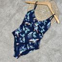 Patagonia  Women's Glassy Dawn One-Piece Swimsuit in Parrots Navy Size S Photo 2