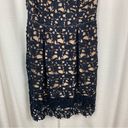 City Chic  Navy Blue So Fancy Crochet Lace Dress Sz.XS/14W Photo 6