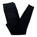 Spanx  Vintage Distressed Ankle Skinny Jeans Jeggings High waisted Black Size S Photo 7