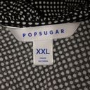 Popsugar  Polka Dot Black White Ruffle Dress Photo 4