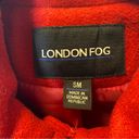 London Fog  Red Wool Peacoat Size SM Photo 3