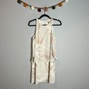 Halston Heritage  Cream Paradise patterned dress Photo 1