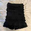 Edikted black ruffle romper Photo 1