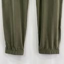 Treasure & Bond New  Soft Modal Knit High Waist Joggers Olive Sarma Photo 7