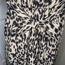 Sienna Sky Leopard/Cheetah Print V-Neck Midi Dress With Pockets And Frill Sleeves  Photo 3