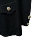 St. John  Evening Black Jacket Crystal Rhinestone Buttons Size 4 Photo 3