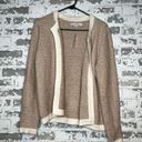 Loft  | women nwt cream knit cardigan sweater Photo 8