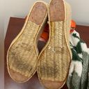 Ralph Lauren  Indigo Espadrille Wedges Orange size 11 Photo 1