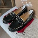 Christian Louboutin  Mattia Spikes Donna Loafers in Black Photo 5