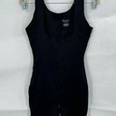 Skinny Girl  Black Scoop Neck Women Large Smoothers & Shapers One Piece Bodysuit Photo 0