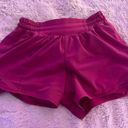 Lululemon Ripened Rasberry Hotty Hots 4 Inch Photo 1