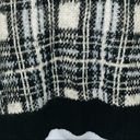 Nine West  Boxy Plaid Mock Neck Acrylic Sweater size XL Photo 12