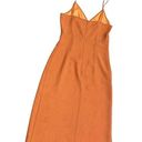 G2000 the perfect orange 2-piece slip dress and sheer chiffon button up shirt set 🍑 Photo 4