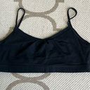 Lululemon  black no padding yoga lounge light support bra Photo 0