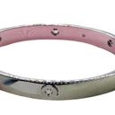 Kate Spade Brand New  Spot the Spade Studded Hinged Bangle Silver Tone Photo 9