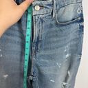 Good American NWT  Good Classic Bootcut Jeans Distressed High Rise US 2 Photo 7