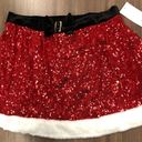 ma*rs - . Clause Santa Red sequin skirt - XXL - Brand new w/tags! Photo 2